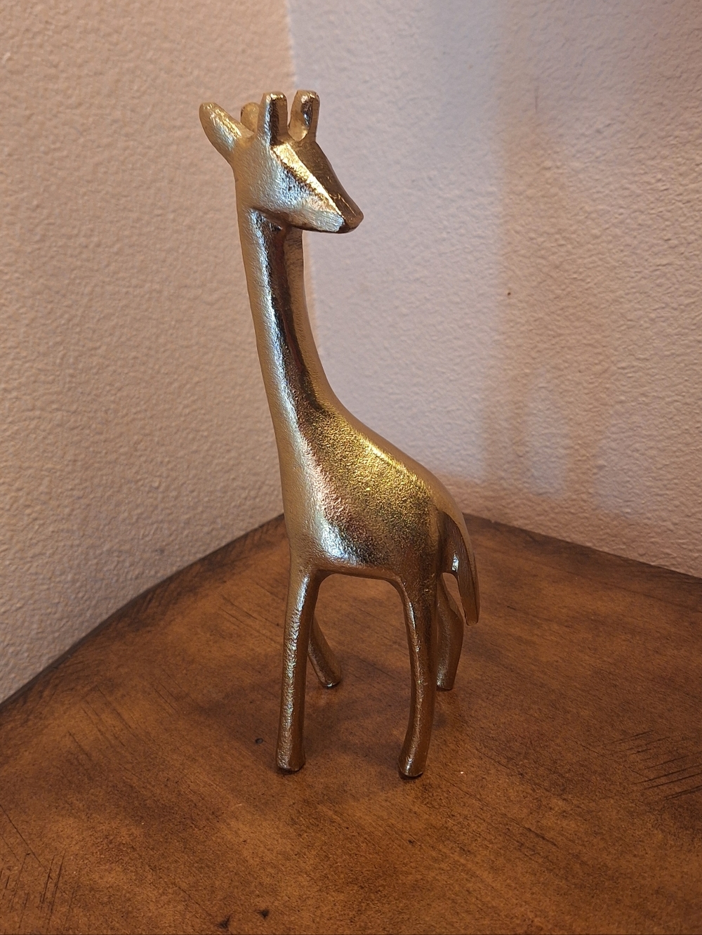 Brass Giraffe Figurine Decorative Art.